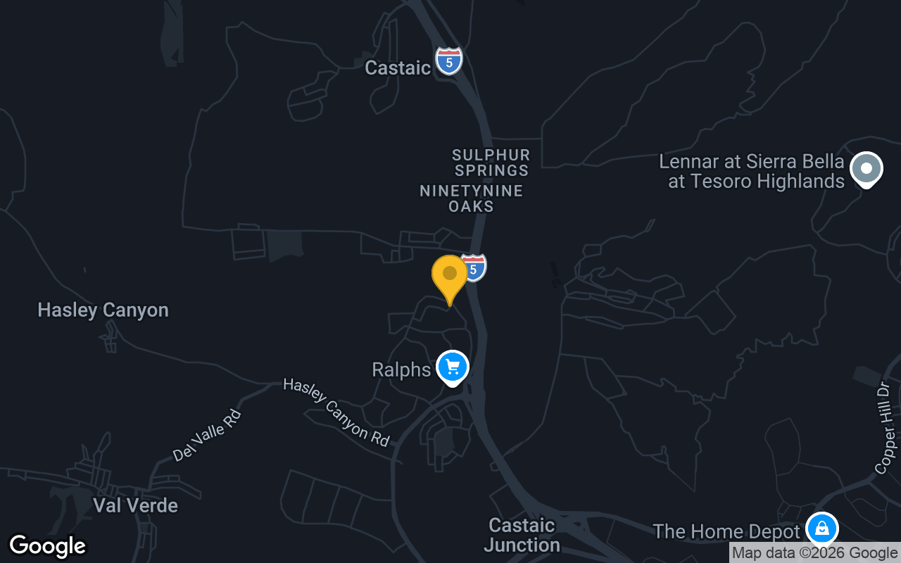 Map of bar trivia spots in Castaic, CA