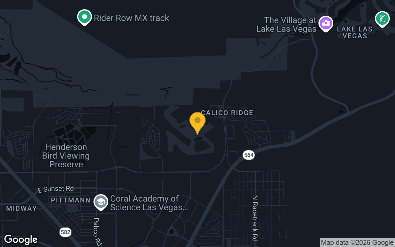 Map of bar trivia spots in Henderson, NV