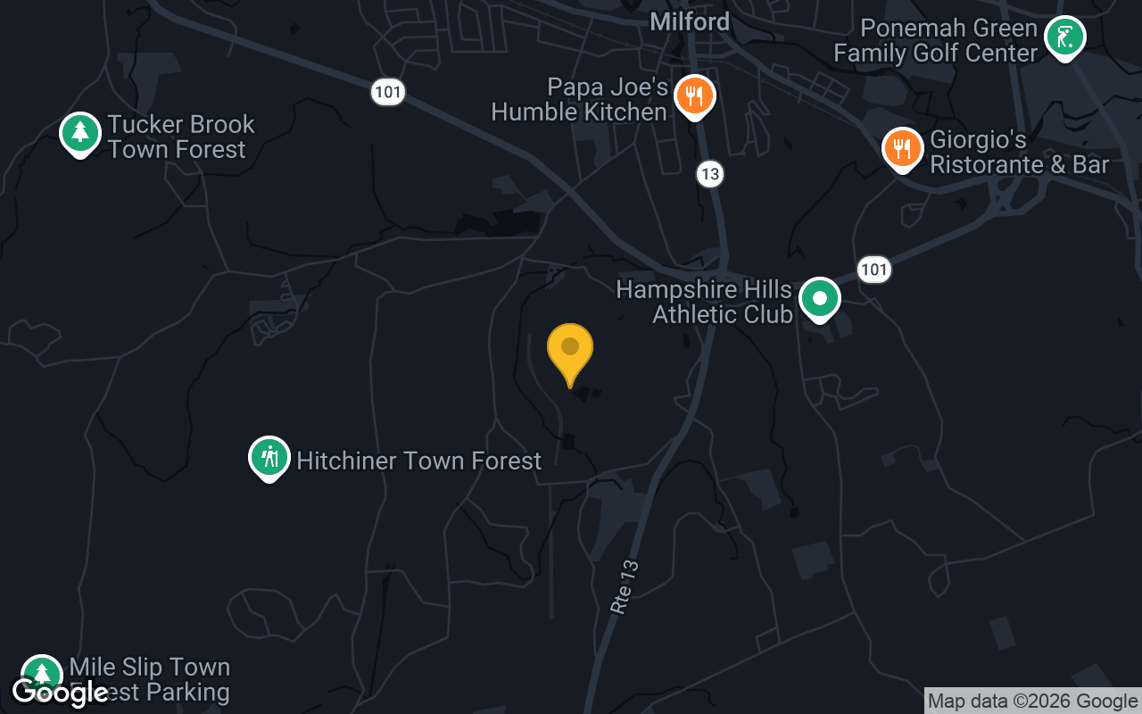 Map of bar trivia spots in Irvington, NY