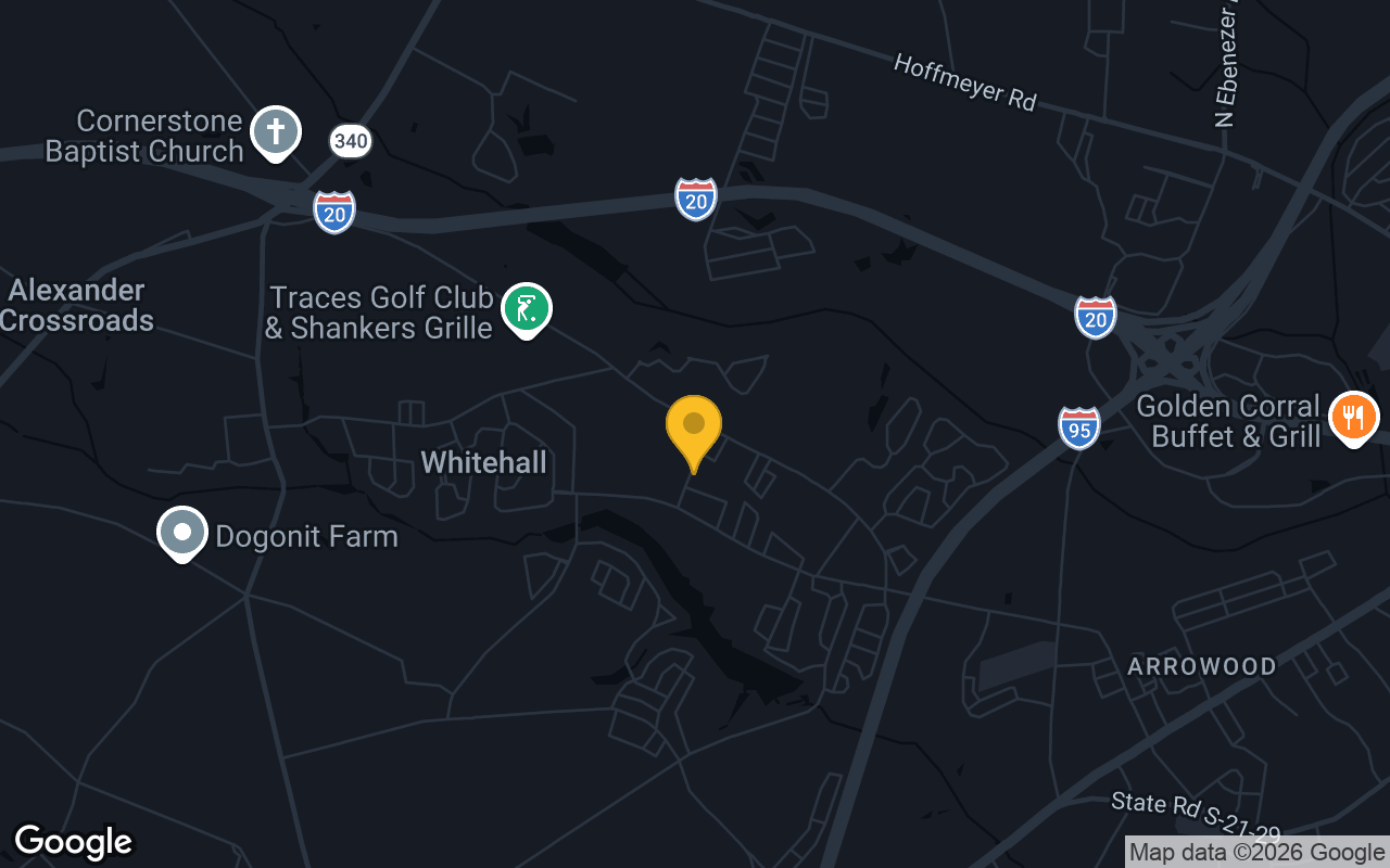 Map of bar trivia spots in Brockton, SC