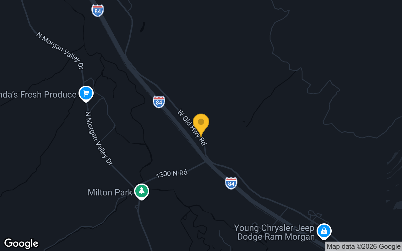 Map of bar trivia spots in Morgan, UT