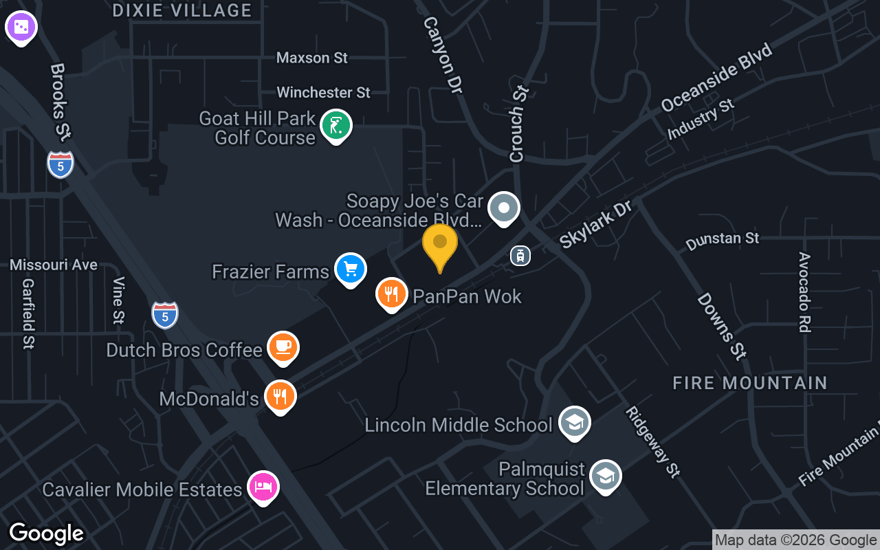 Map of 19Ten Oceanside