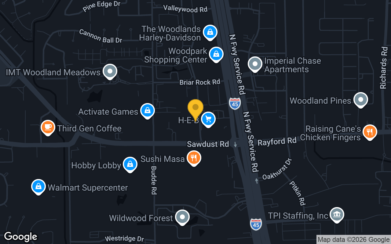 Map of 19th Hole Grill and Bar