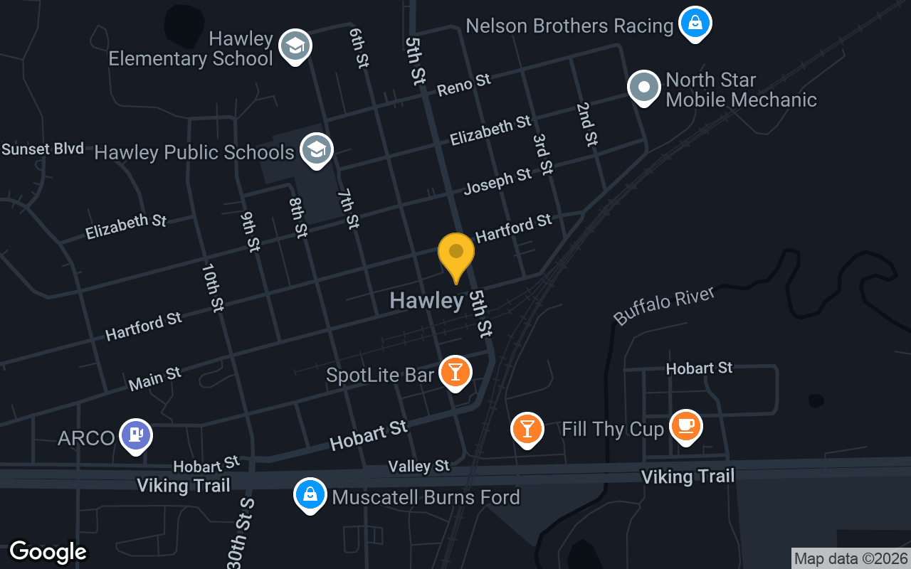 Map of 3 Fingers Pub