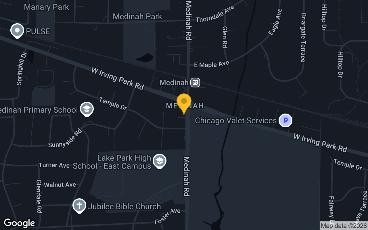 Map of 4 Points Whiskey Saloon and Grill