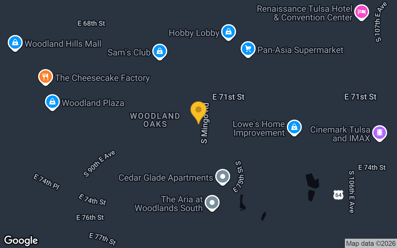 Map of 71st Street Depot