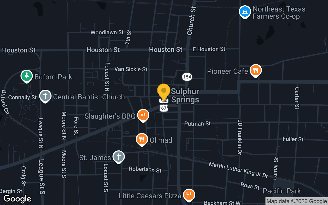 Map of Ace's Sports Hangar