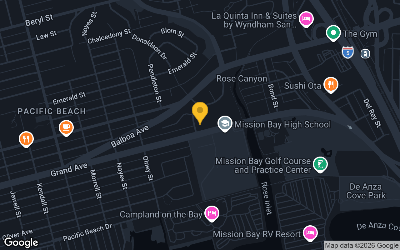 Map of ActivCare at Mission Bay