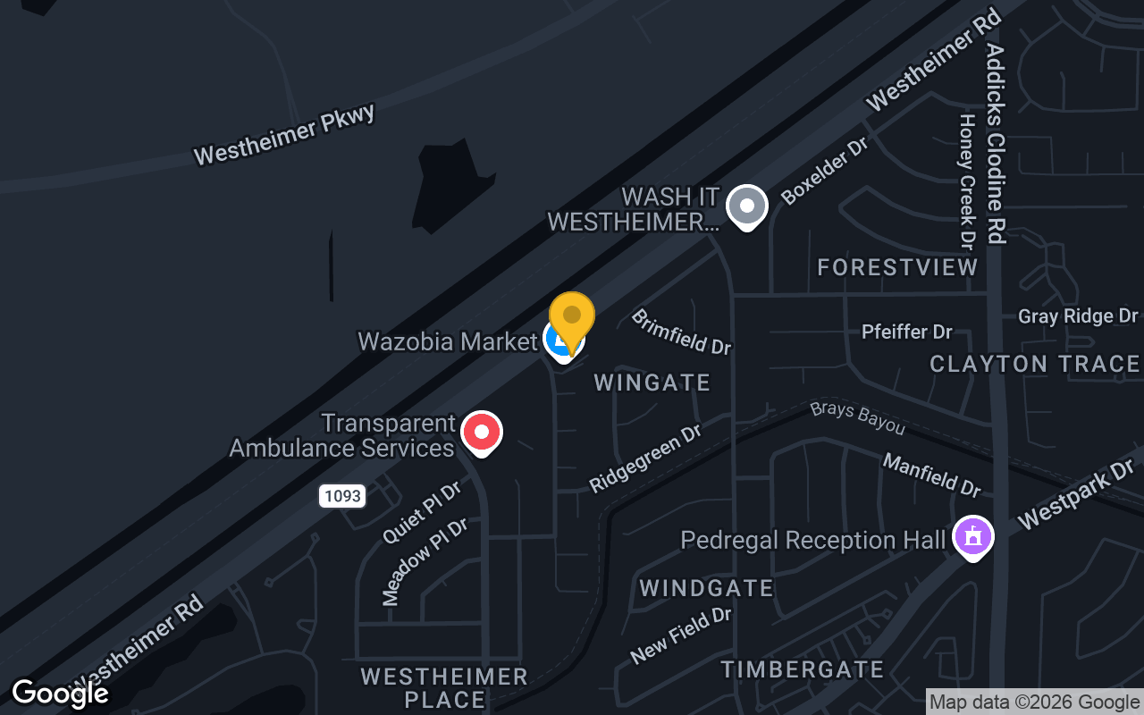 Map of Al's Sports Bar