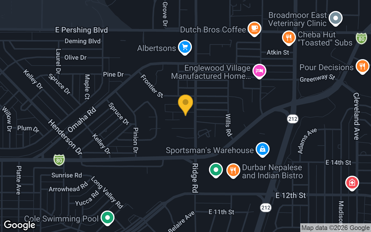Map of AmVets Post 10
