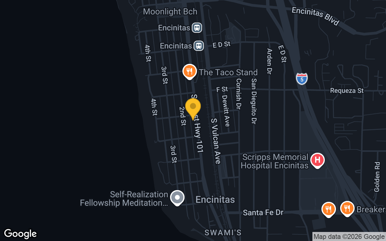 Map of Beachside Bar & Grill