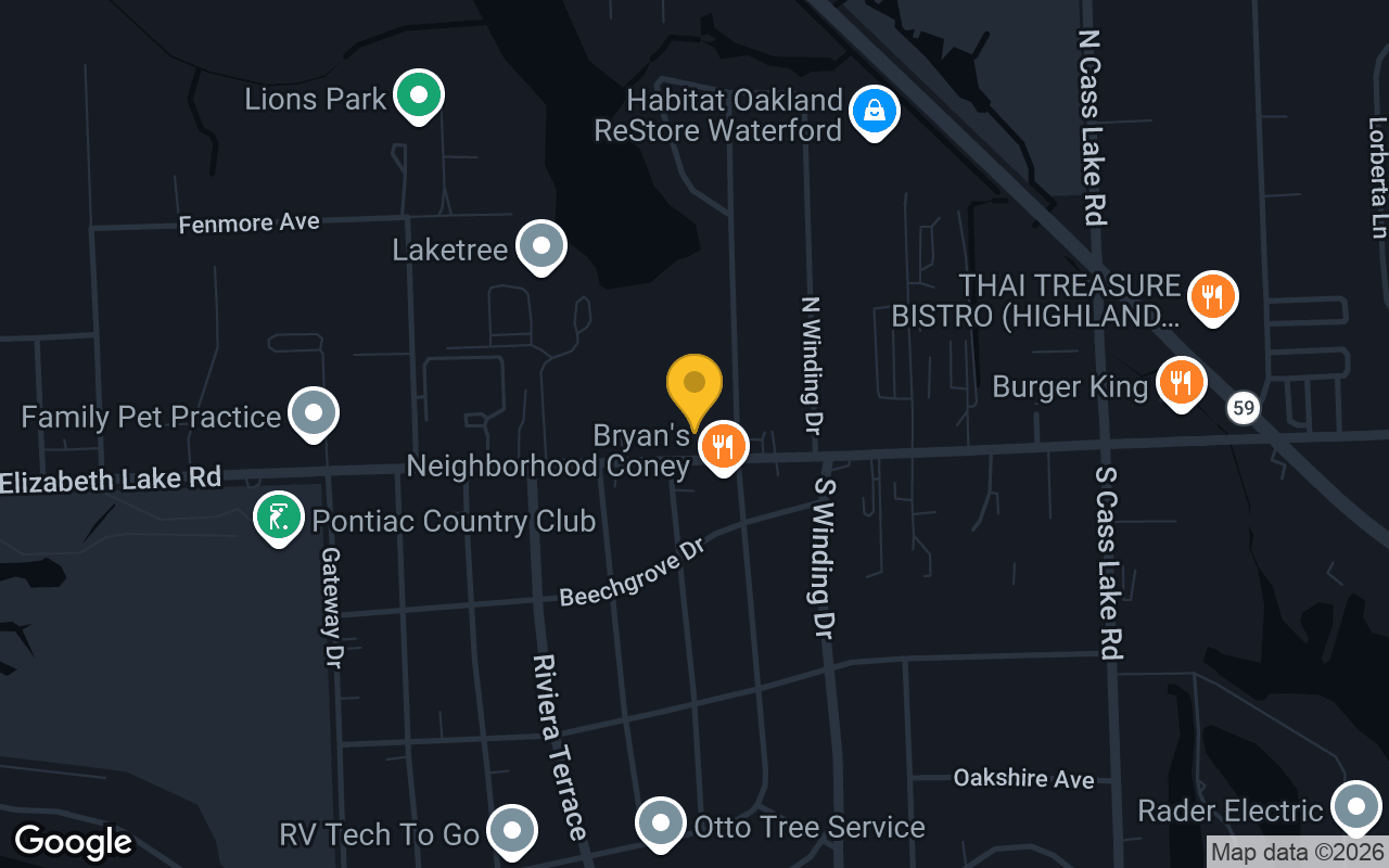 Map of Big Shots Bar and Grill