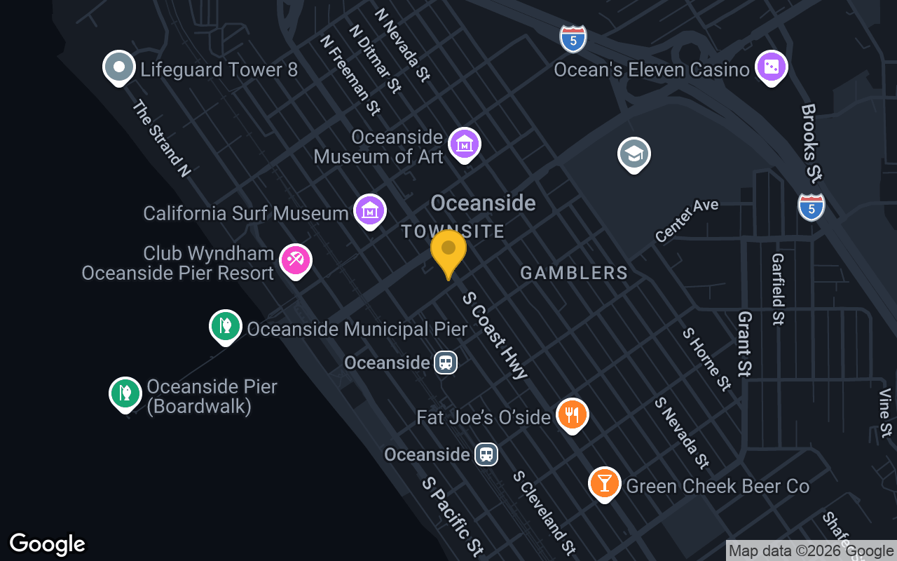Map of Breakwater Brewing