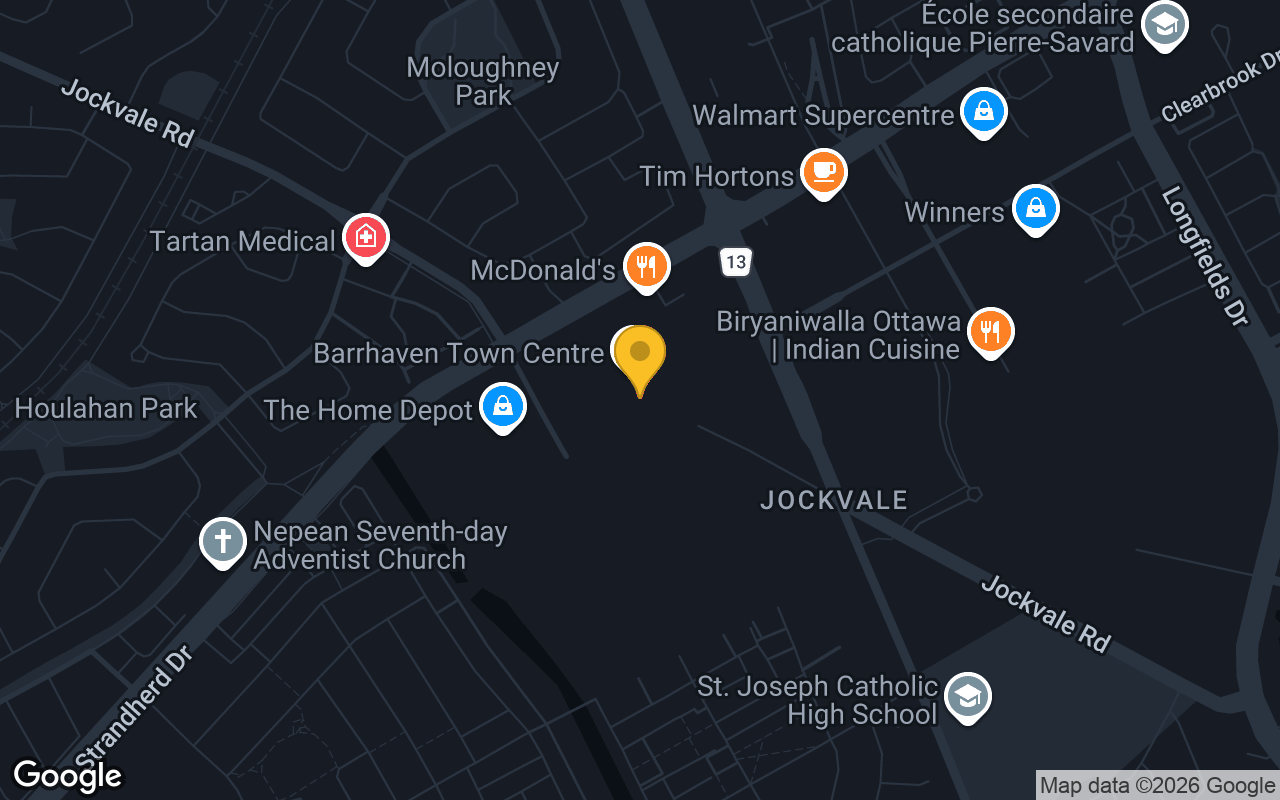 Map of Broadway Bar & Grill