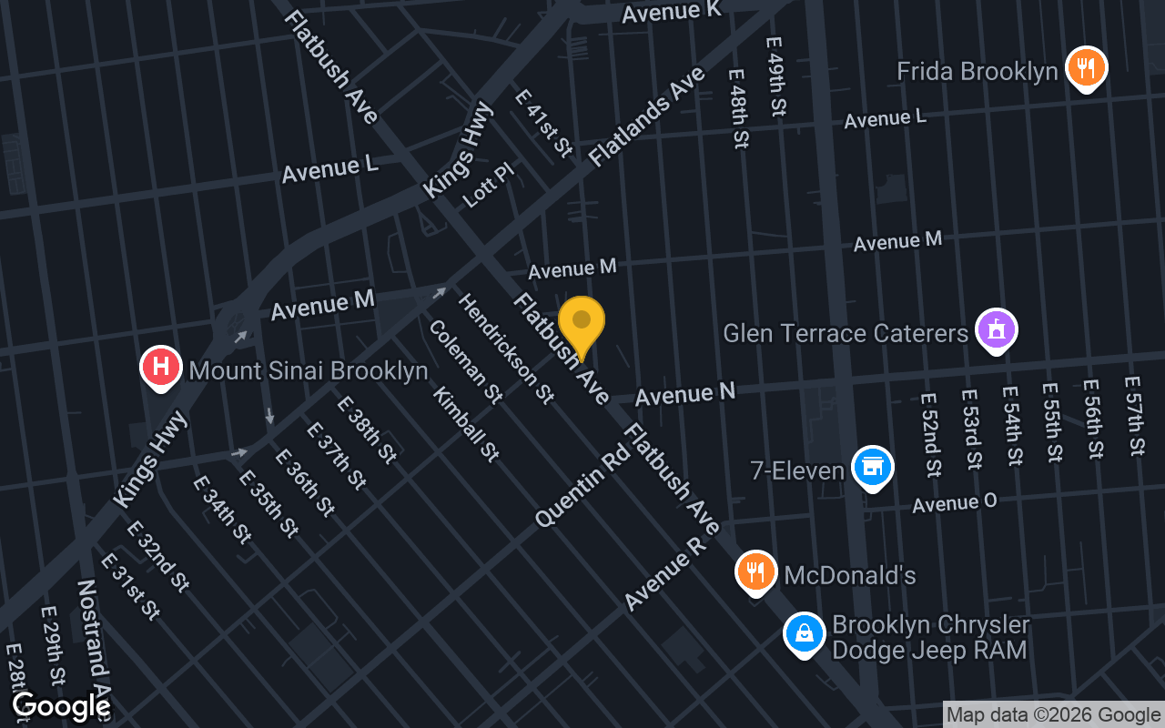 Map of Bull's Eye Sports Pub