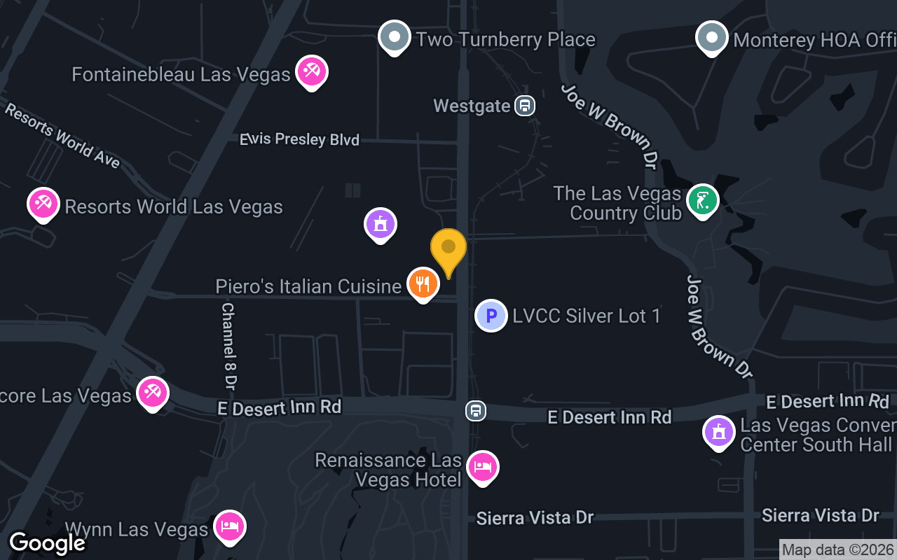 Map of Bzztime Trade Show