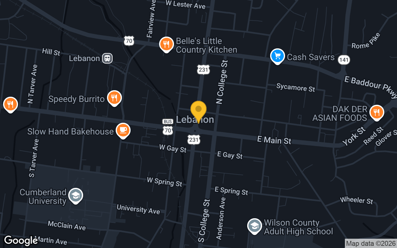 Map of Cedar City Brewing Company