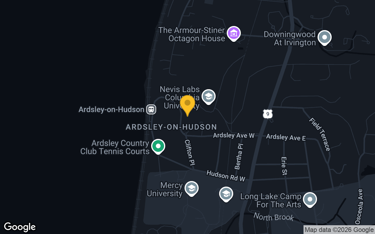 Map of CH test Site #2 NY