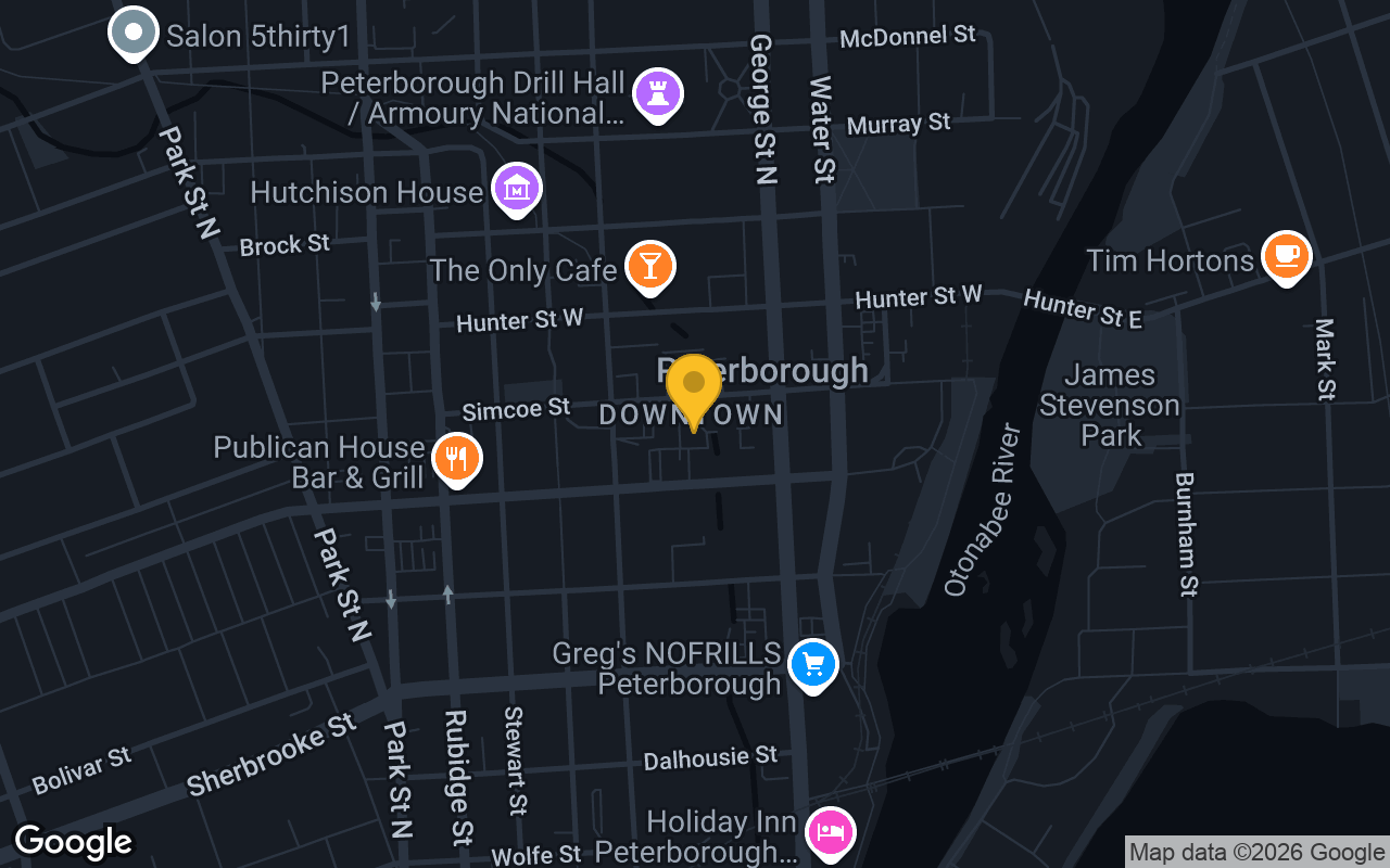 Map of Champs Bar and Grill