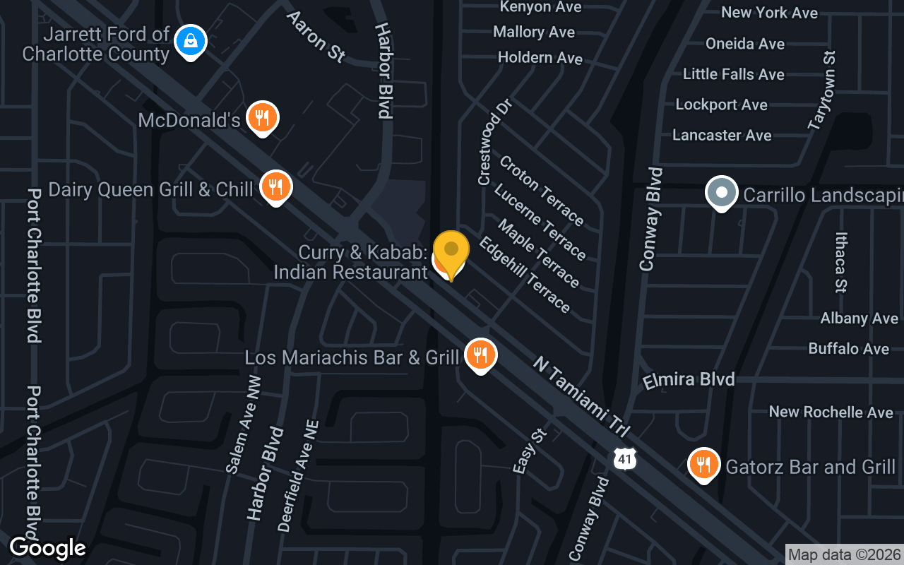 Map of Charlie's Pub