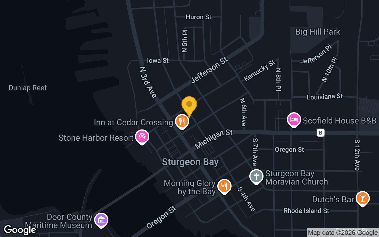 Map of Cherry Lanes Arcade Bar
