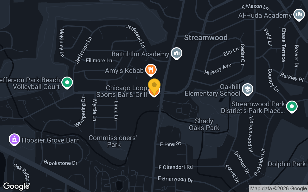 Map of Chicago Loop