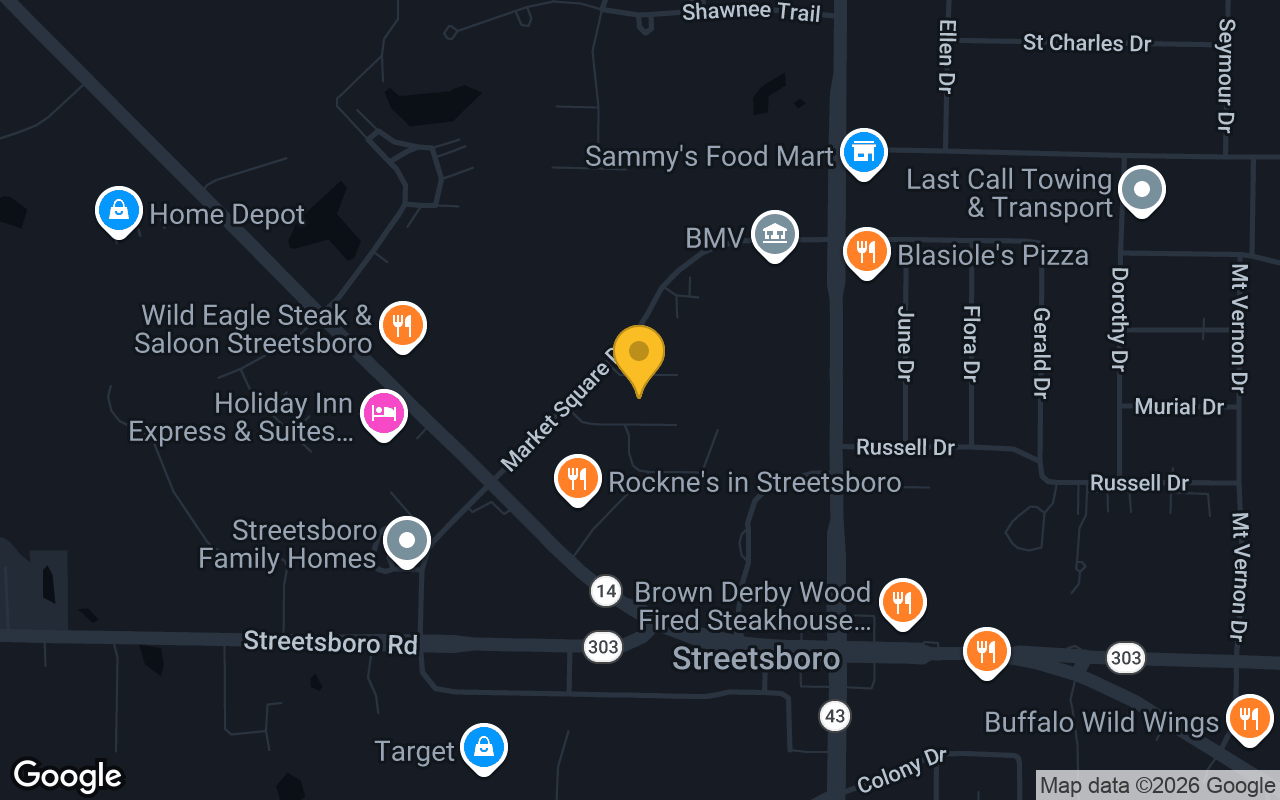 Map of Chuggers Bar & Grille