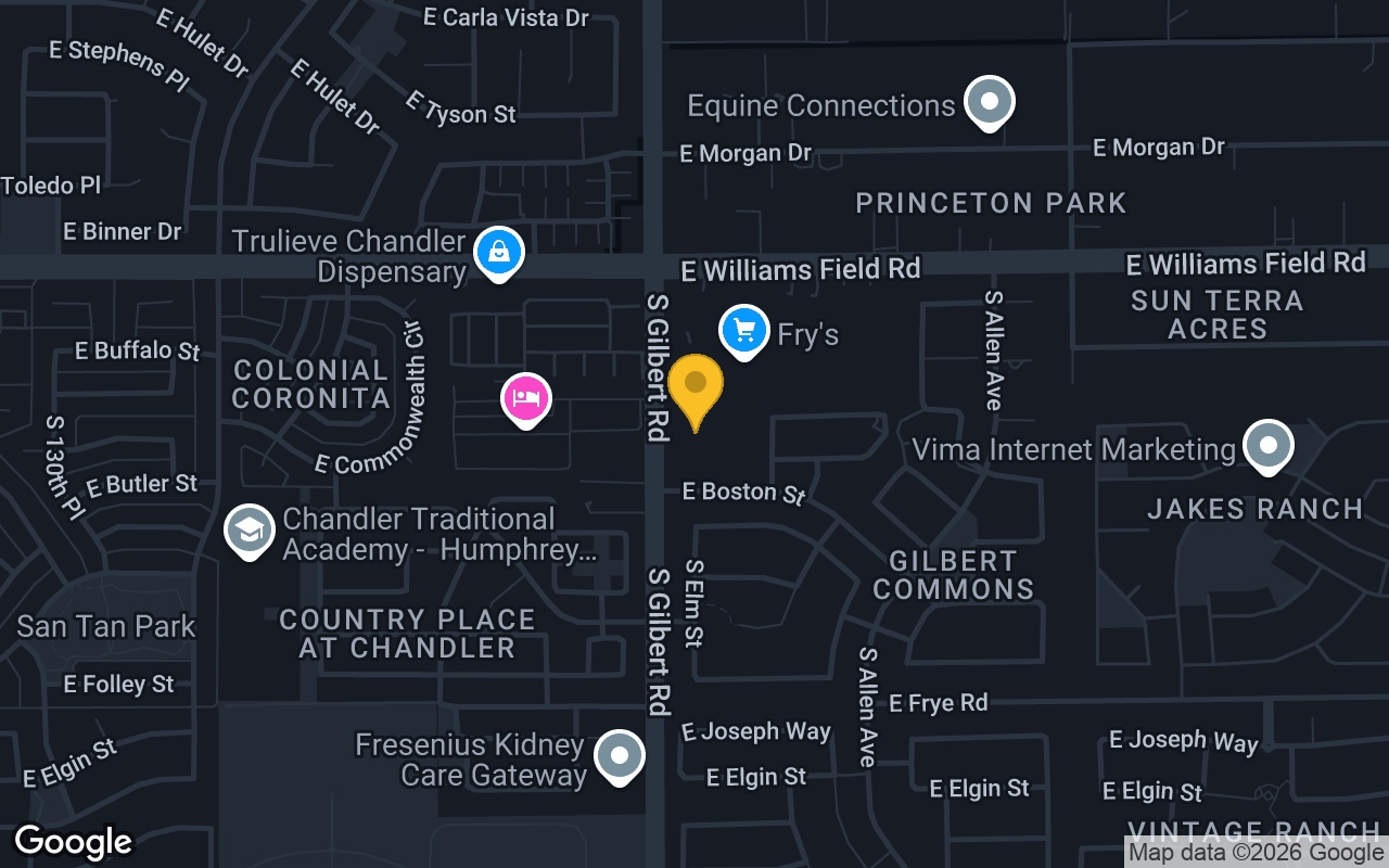 Map of Copper Still Moonshine Grill