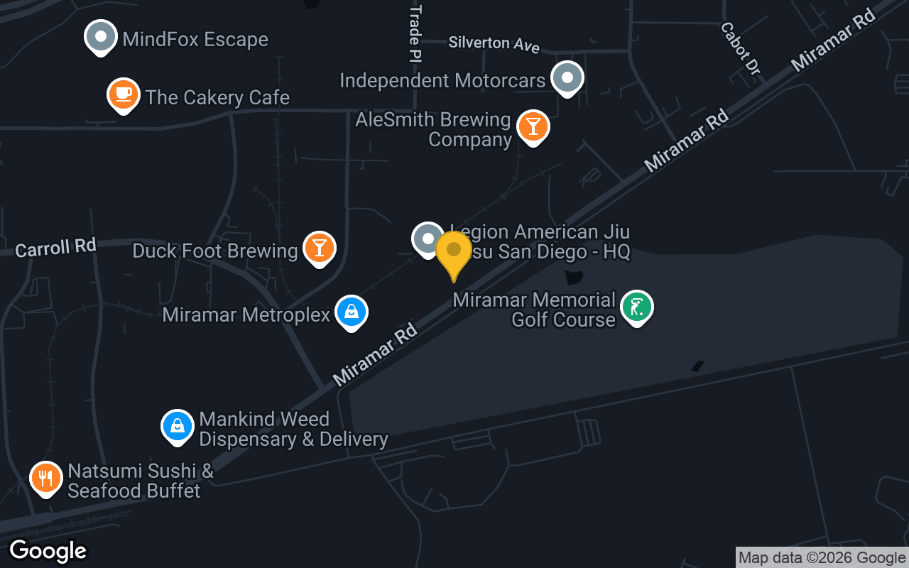Map of Crafty Butcher San Diego
