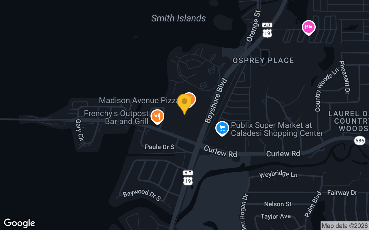 Map of Cricketers Pub