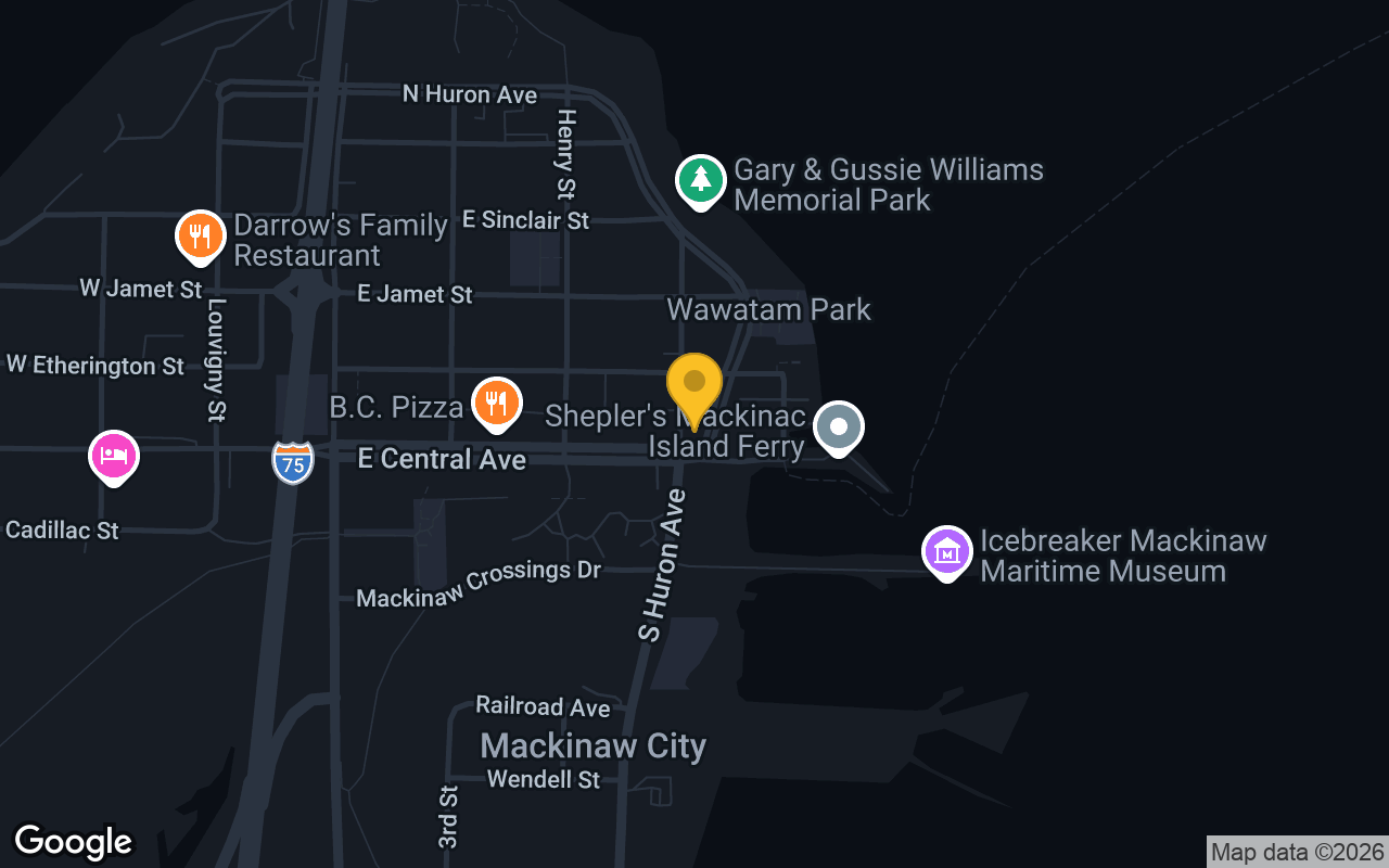 Map of Dixie Saloon Brewery
