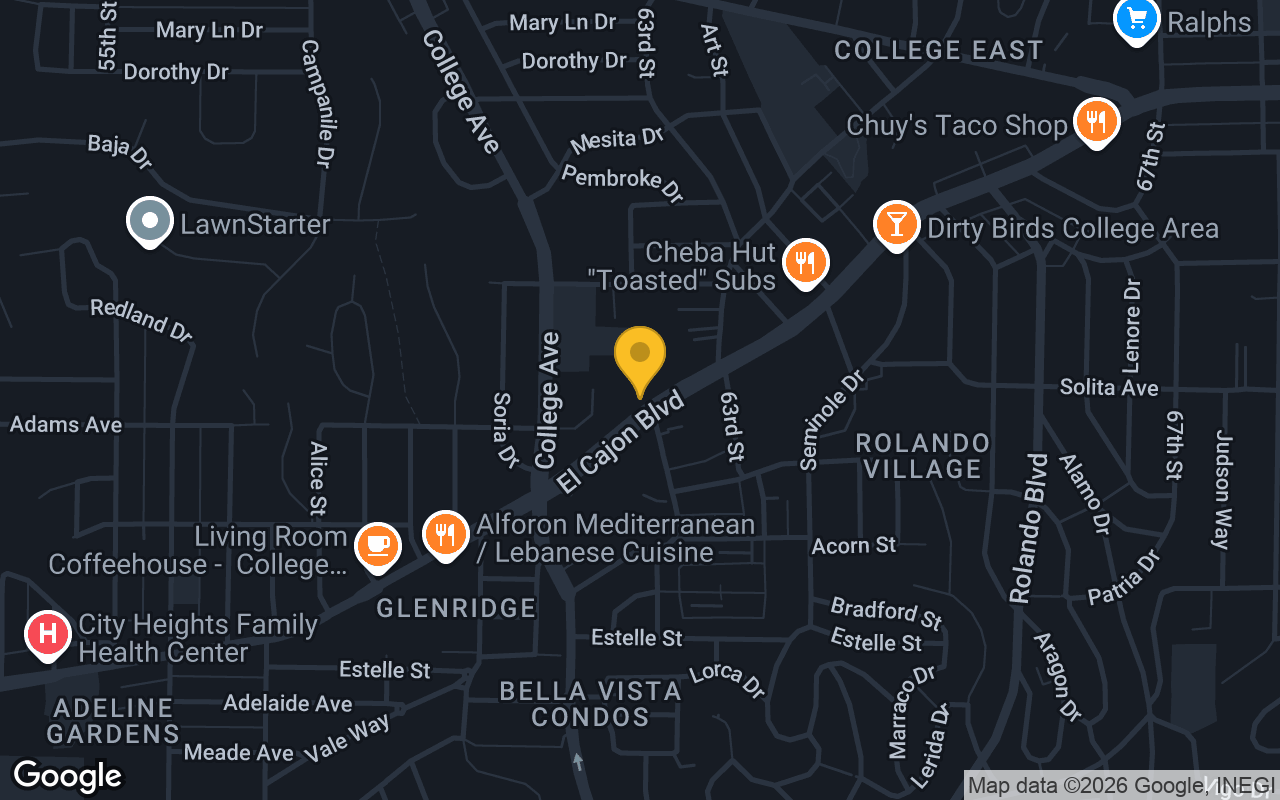 Map of Effin's  Pub and Grill