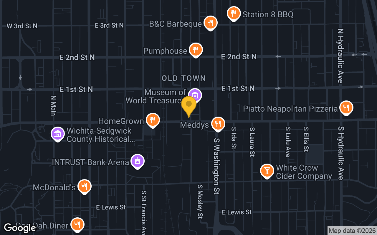 Map of Emerson Biggins