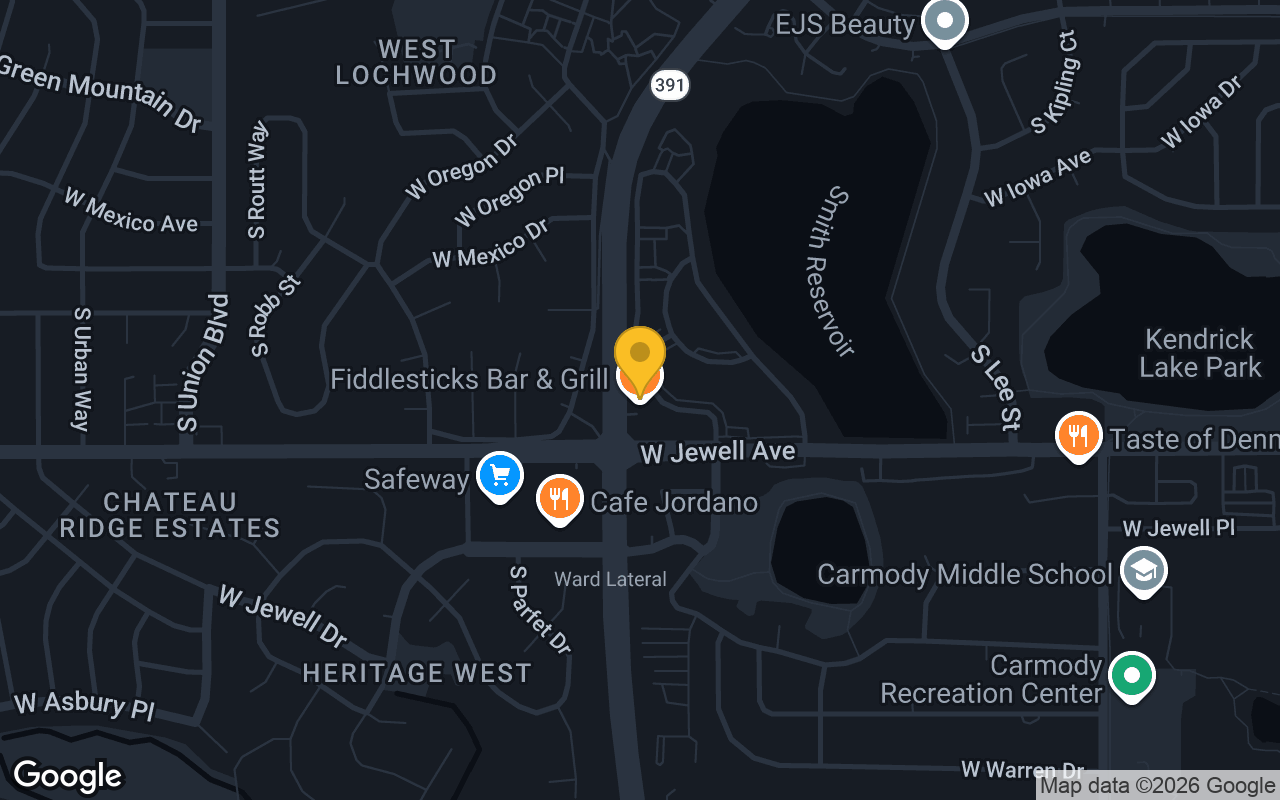 Map of Fiddlesticks Bar and Grill