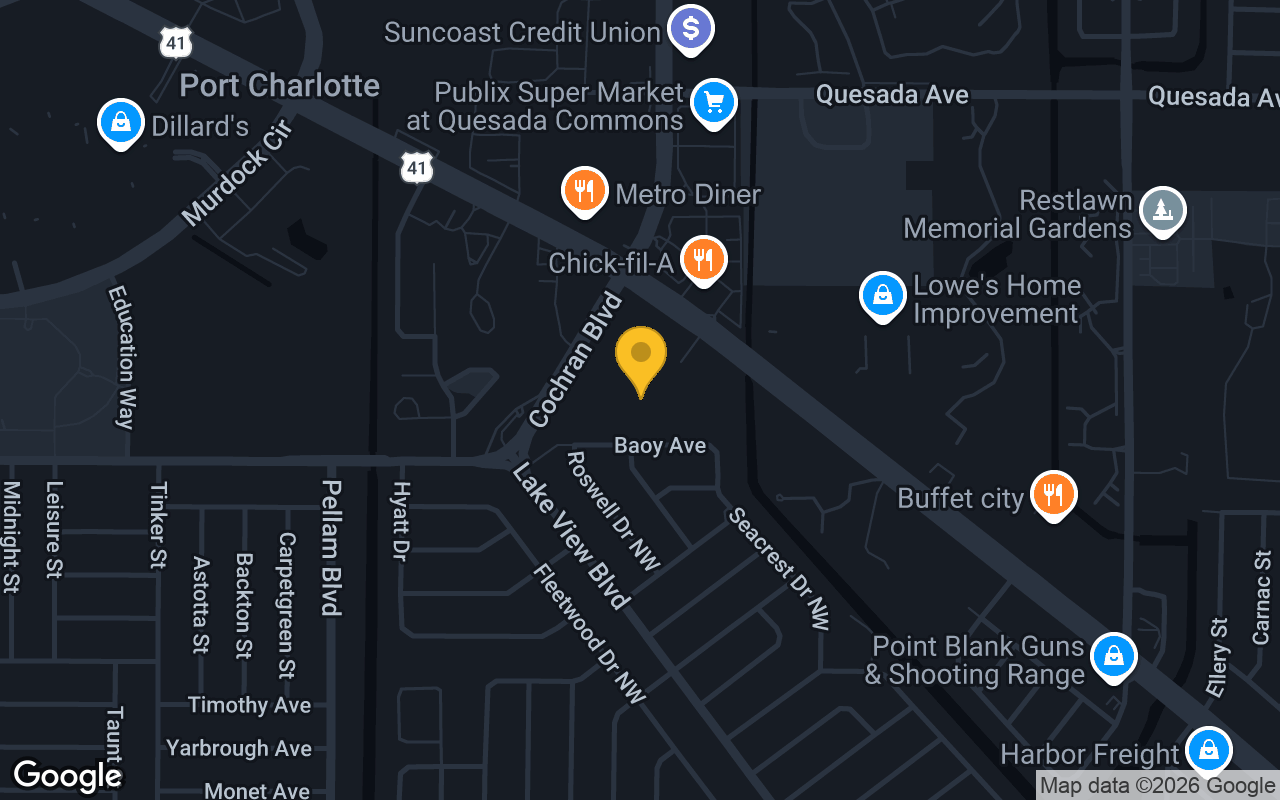 Map of Finnegan's Pub and Grille