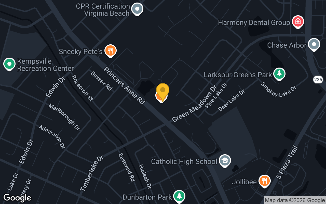 Map of Footers Sports Pub