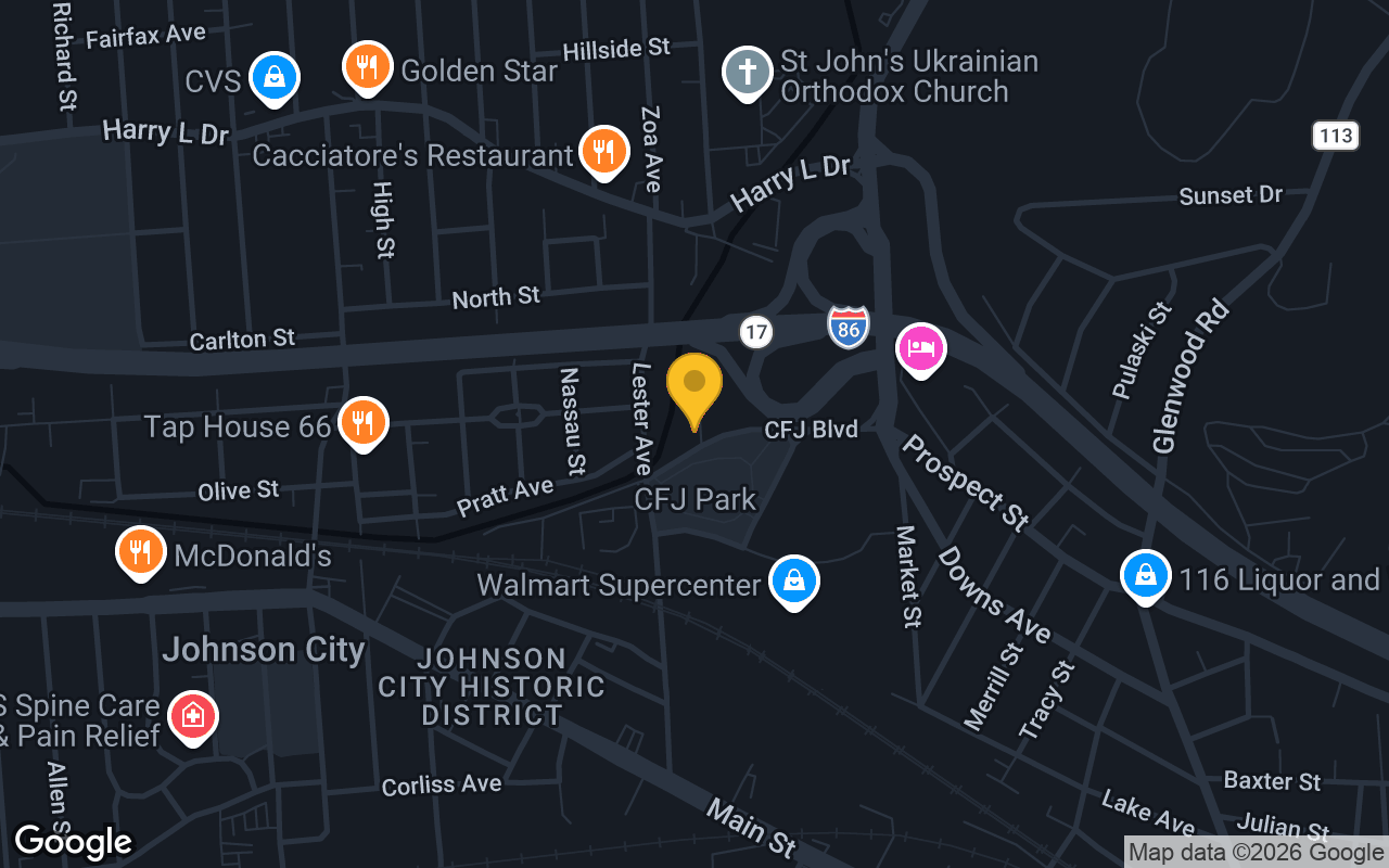 Map of Fountains Tavern