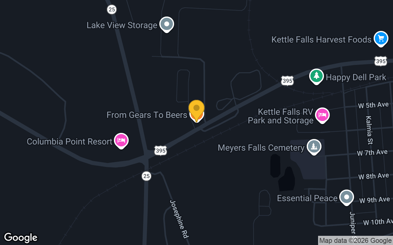 Map of From Gears To Beers