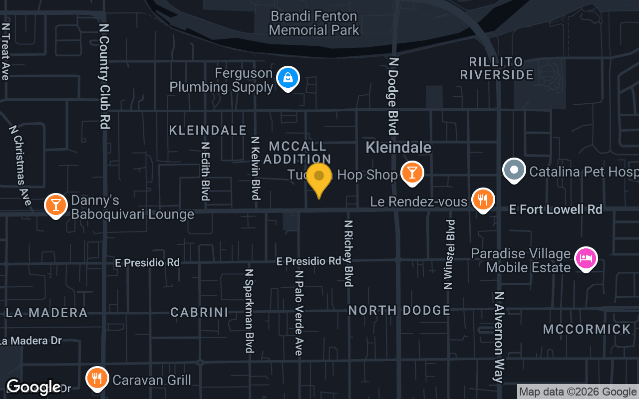 Map of Ft Lowell Depot