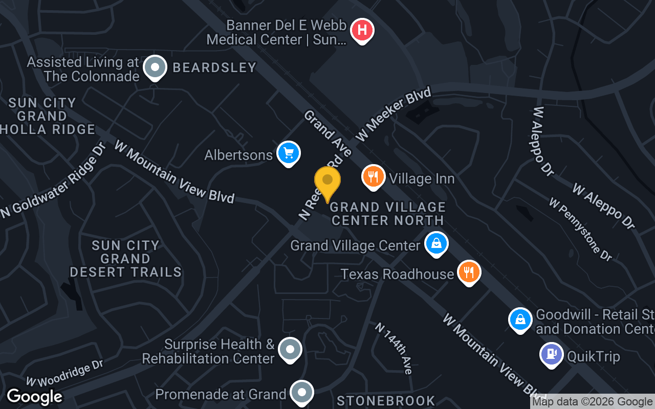 Map of Fuzzy's Southwest Sports Grill