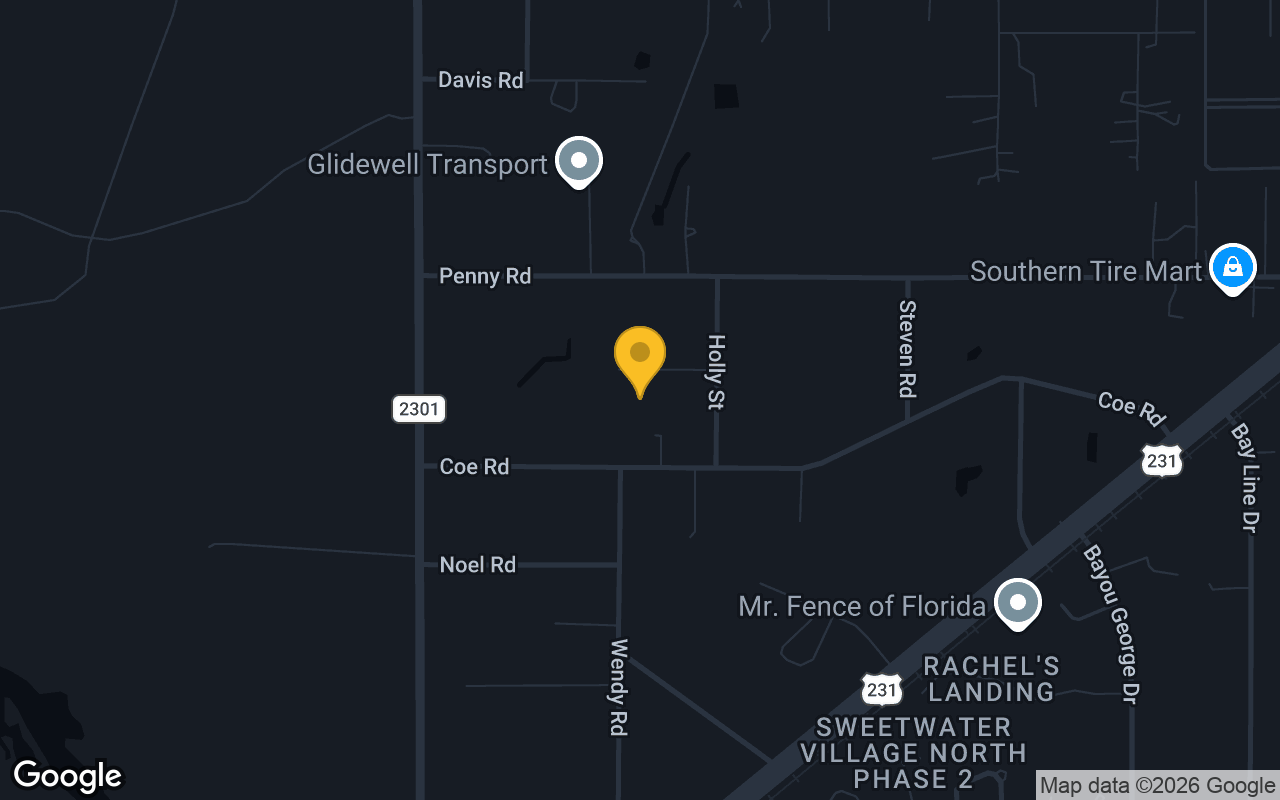 Map of garfield house