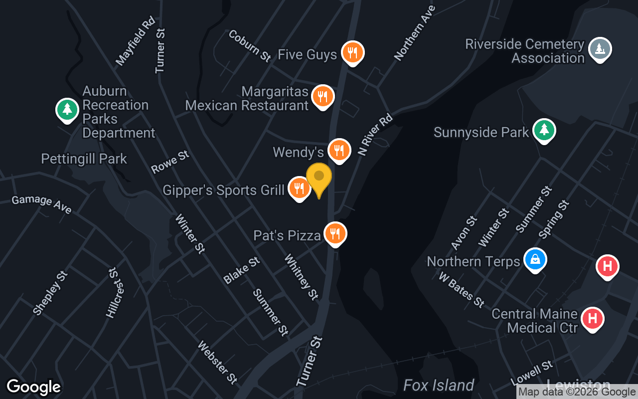 Map of Gippers Sports Grill