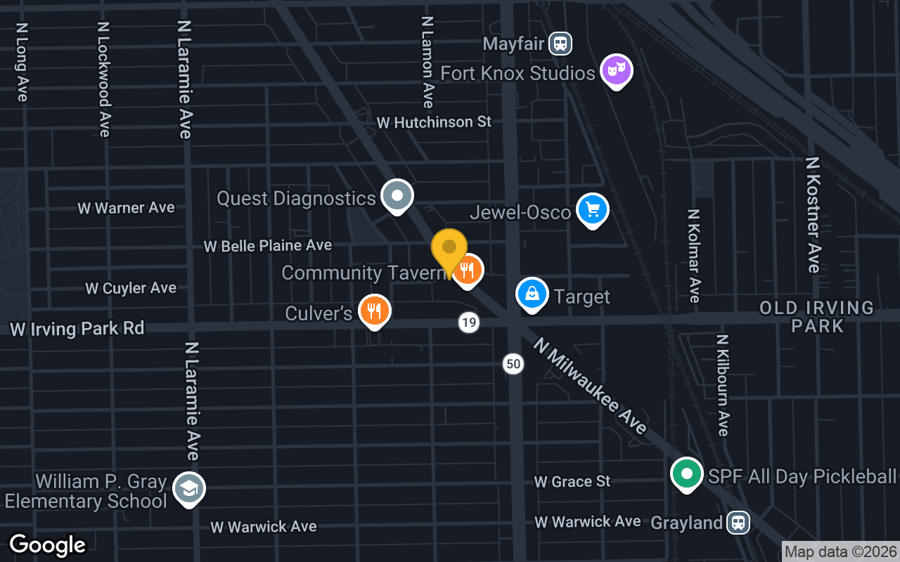 Map of Gracie O'Malley's
