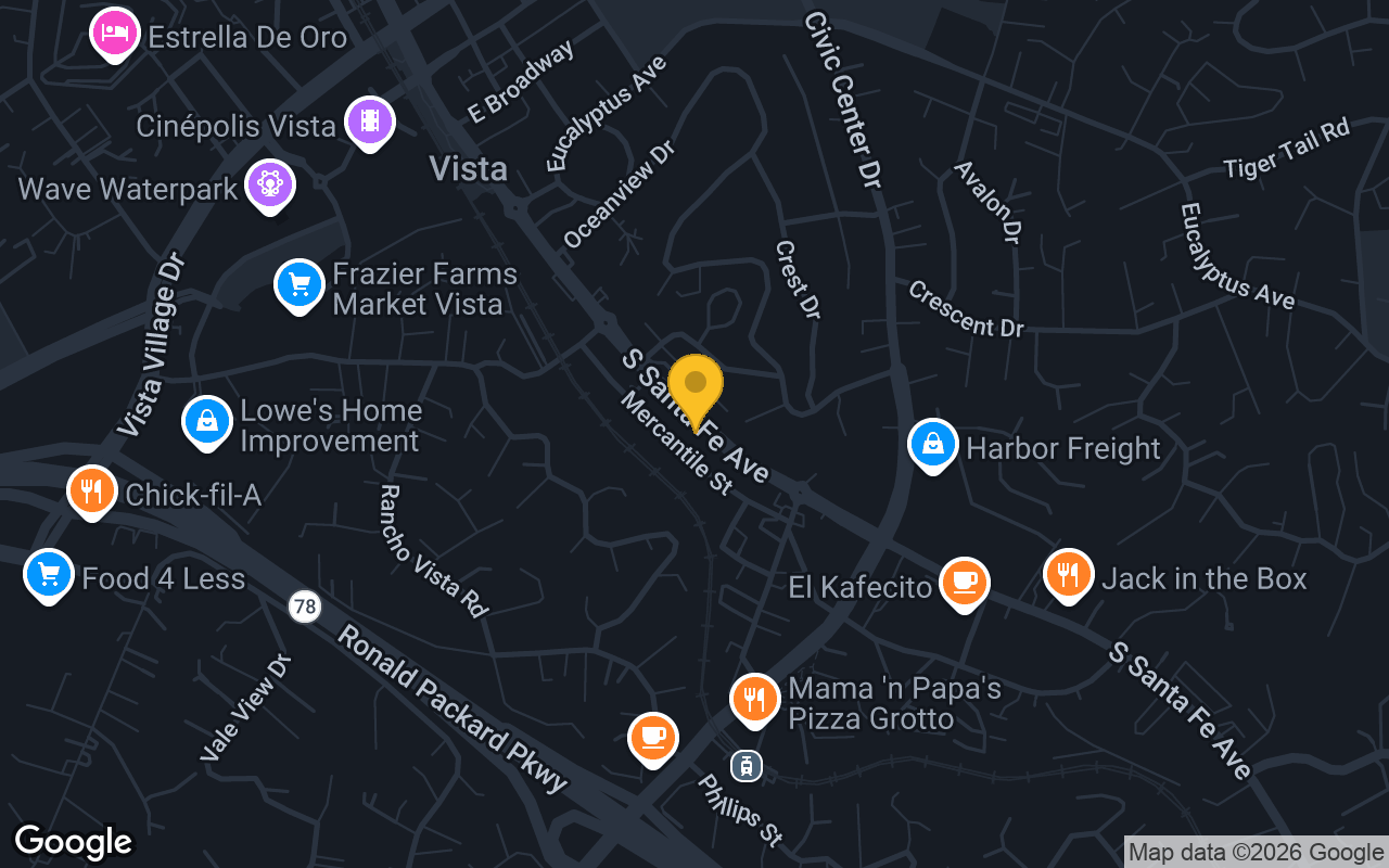 Map of Guadalupe Tap House