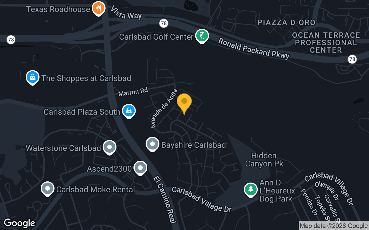 Map of Hank Inn CH E