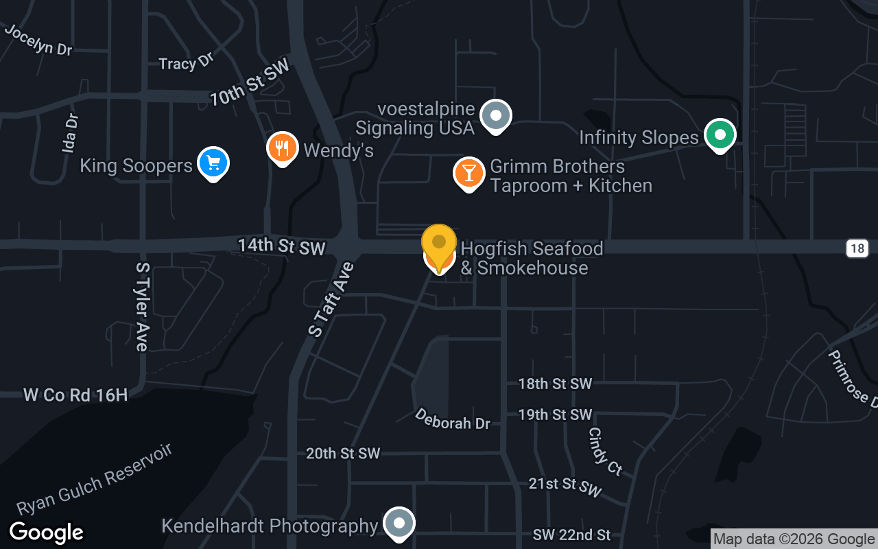 Map of Hogfish Seafood & Smokehouse
