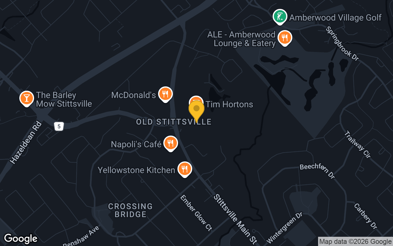 Map of Hurley's Grill