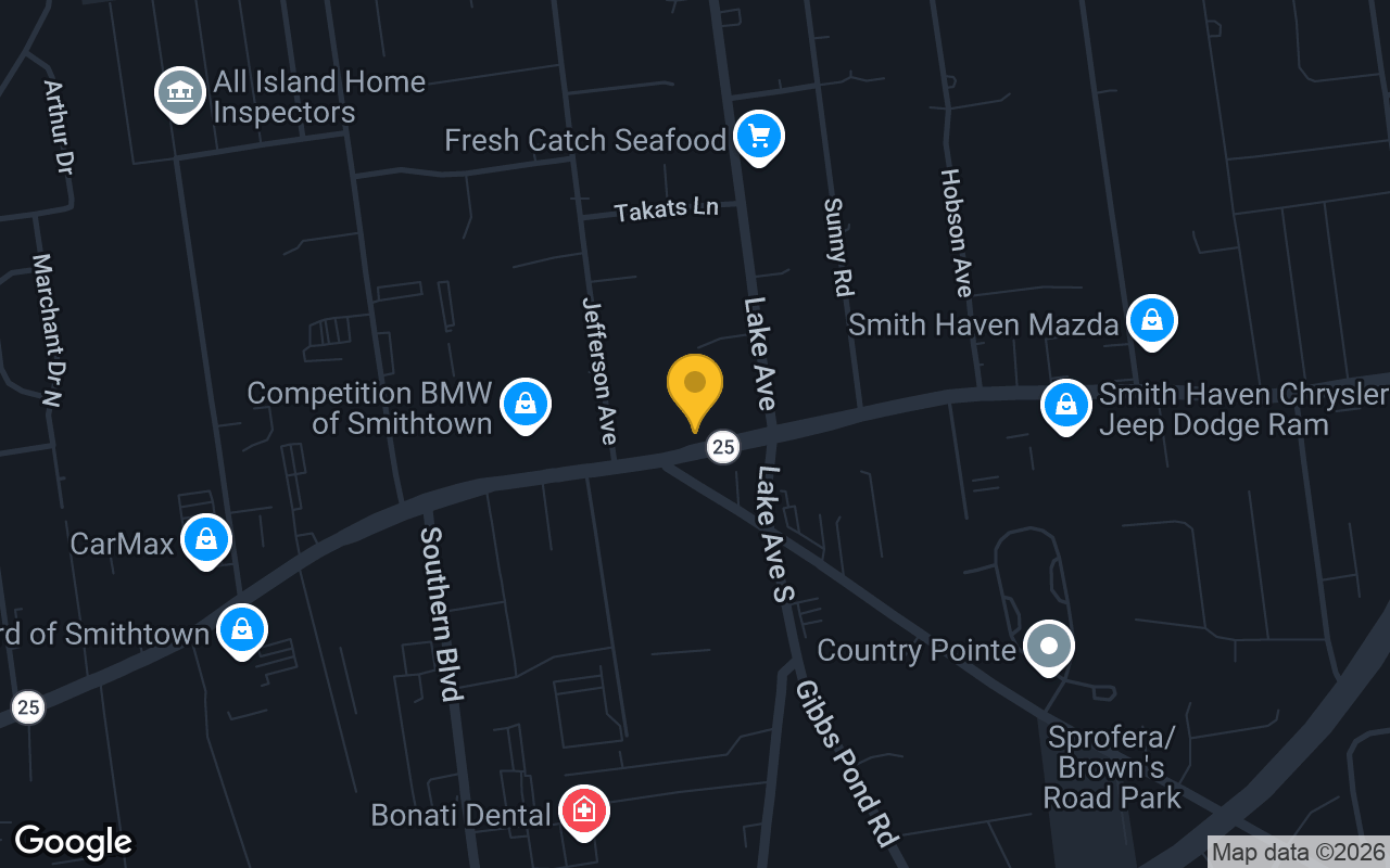 Map of Husk and Vine Kitchen and Cocktails