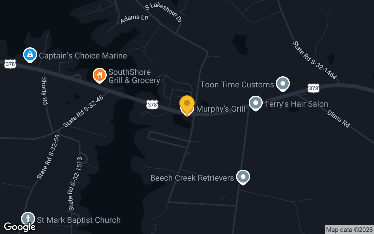 Map of HWY 378 Bar and Grill