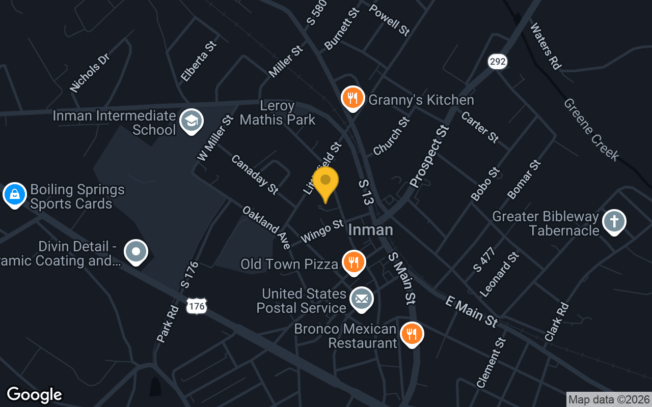 Map of Inman Beer Vault